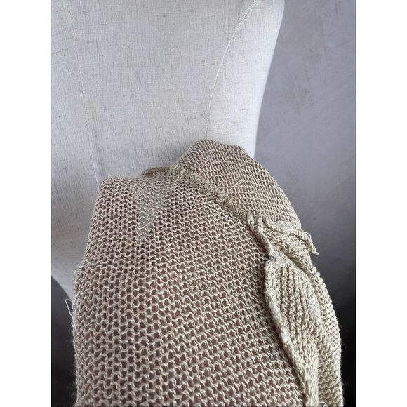 Vintage 1990s Knit Top Floral Embellishments Boho Whimsical Fairy Renaissance - Picture 12 of 13